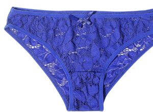 7 intimate photos of Danika in blue panties
